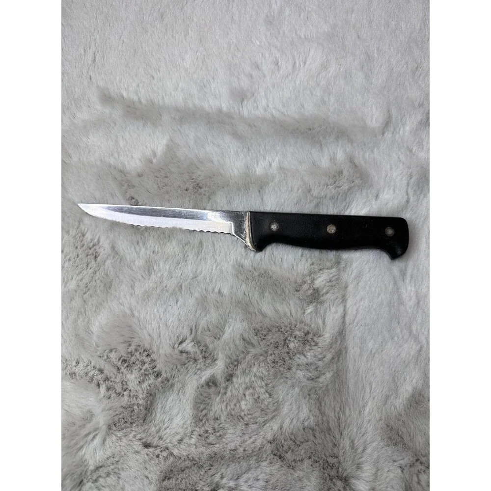 JA Henckles Ever Sharp Knife Pro 5 Inch Serrated Boning Professional Forged